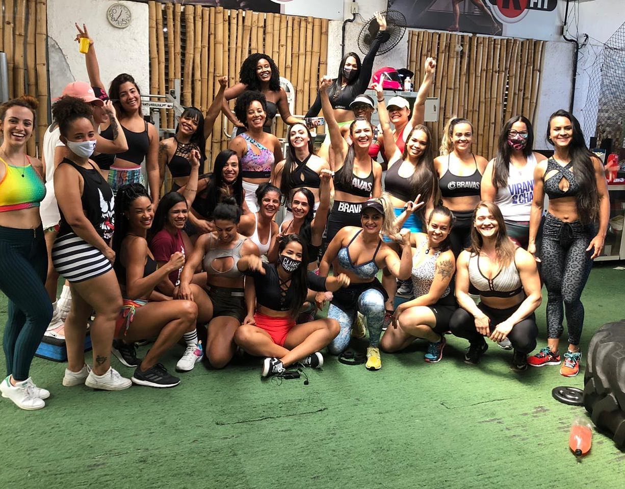 Alunos treinando na RFit