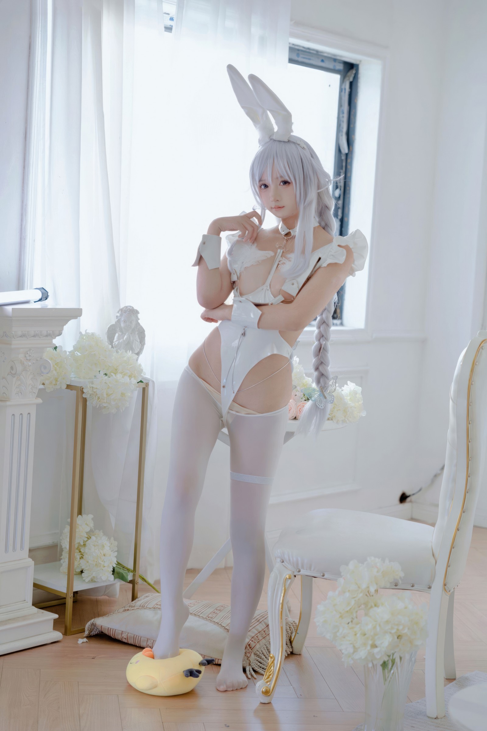 喜欢爱理吗套图：碧蓝航线恶毒·白兔COS高清写真（37P-219.3M）插图2