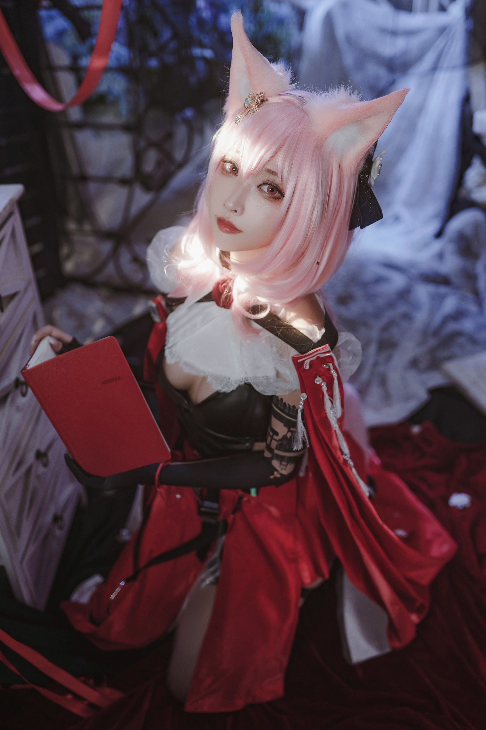 宮本桜 明日方舟 鸿雪 Cosplay 写真｜干员主题 高清图集（18P｜215MB）插图7