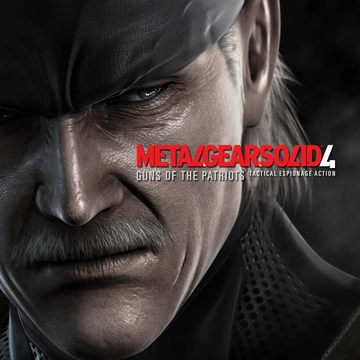 Metal Gear Solid 4: Guns of the Patriots box art