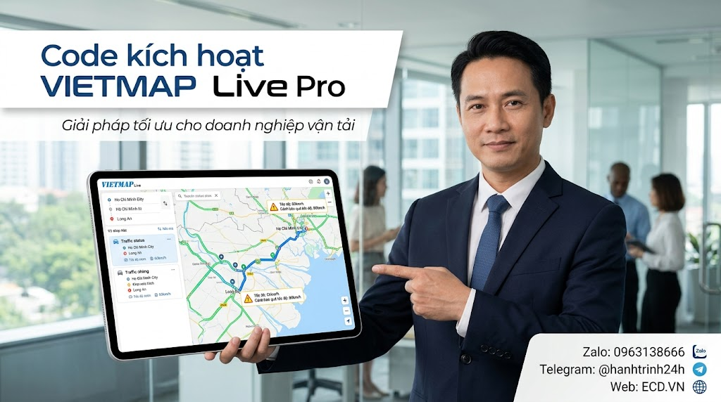 trải nghiệm vietmap live pro