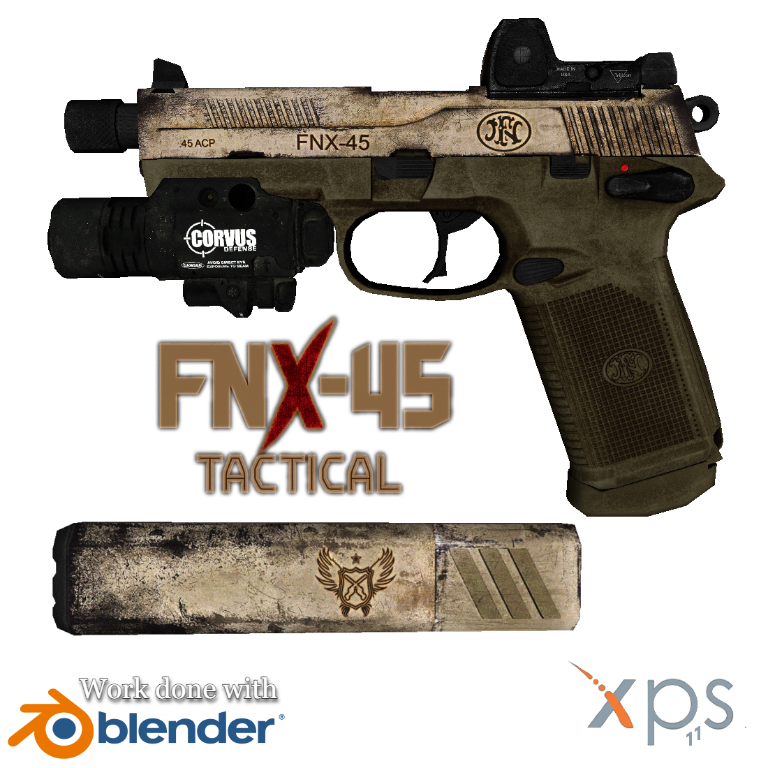 FNX™-45 Tactical (Meshmod) FNX-Capture-1