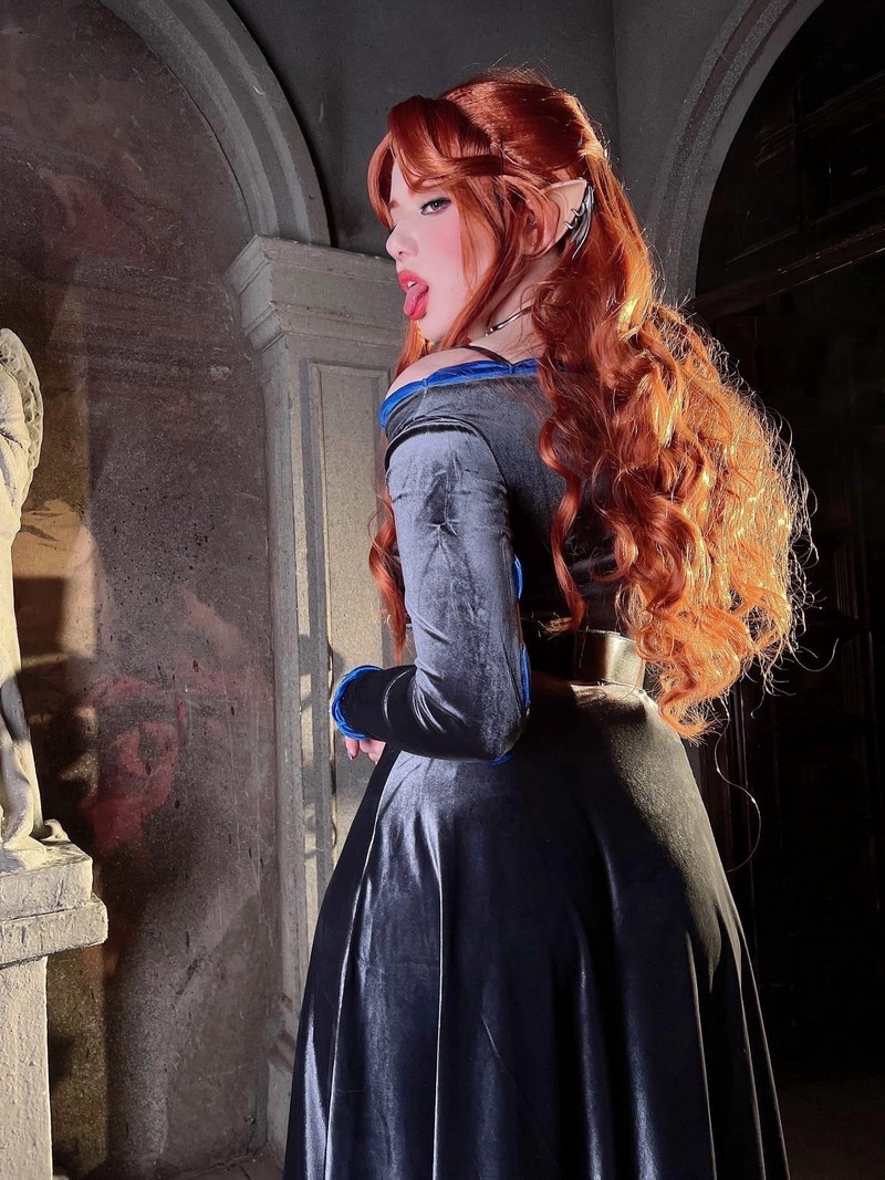 Alina Becker Lenore Cosplay 恶魔城 Castlevania 角色写真【40P-18M】插图7