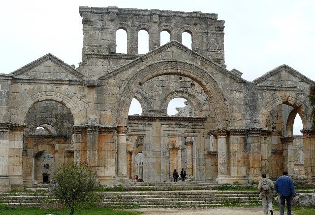 SAN SIMEON-CIUDADELA ALEPO - SIRIA.- CUNA DE CIVILIZACION.-MUSEO AL AIRE LIBRE (1)