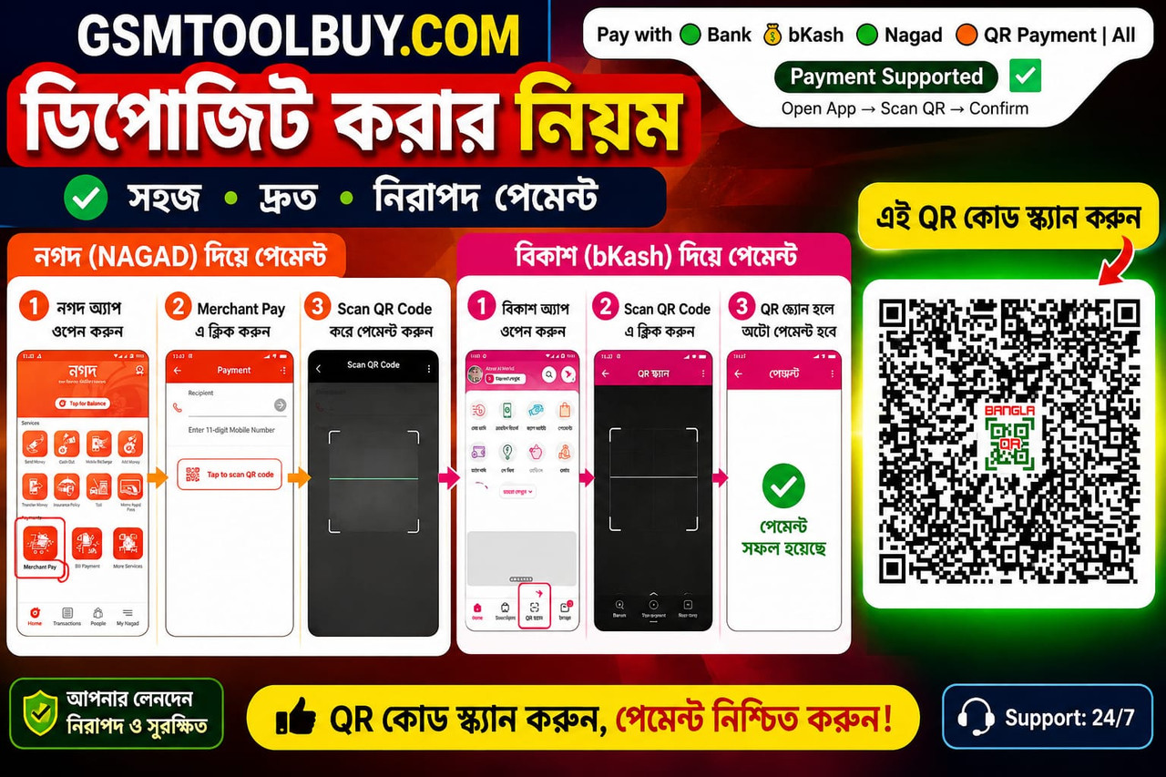GsmToolBuy Deposit Payment Guide