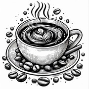 Cozy-Cup-of-Coffee-Coloring-Page