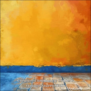 CCC Orange Stucco Wall