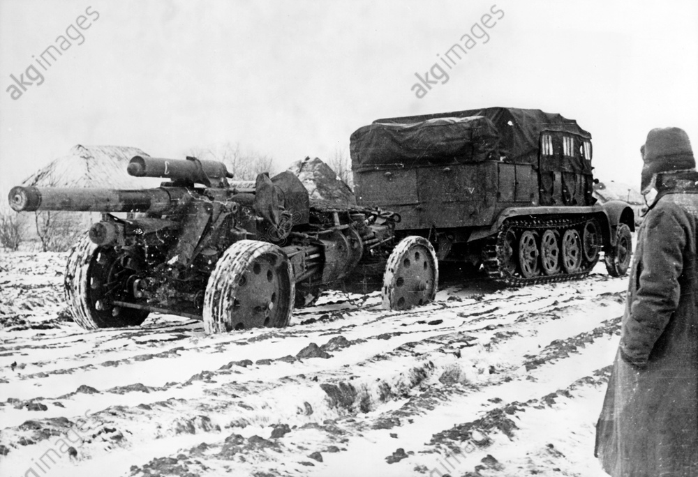 Ostfront Schwere deutsche Artillerie 1941