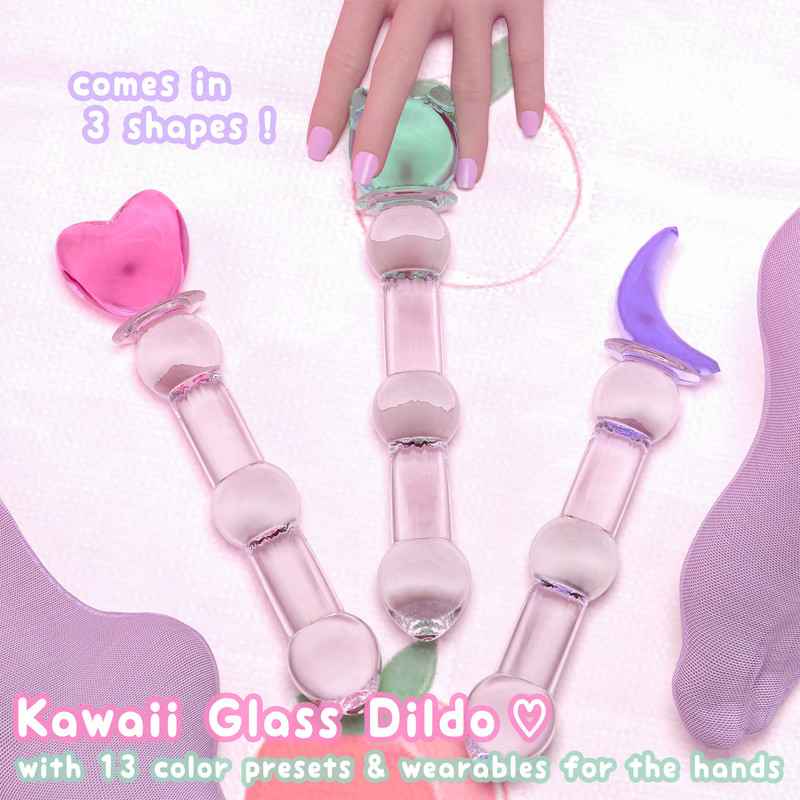 Kawaii Glass Dildo
