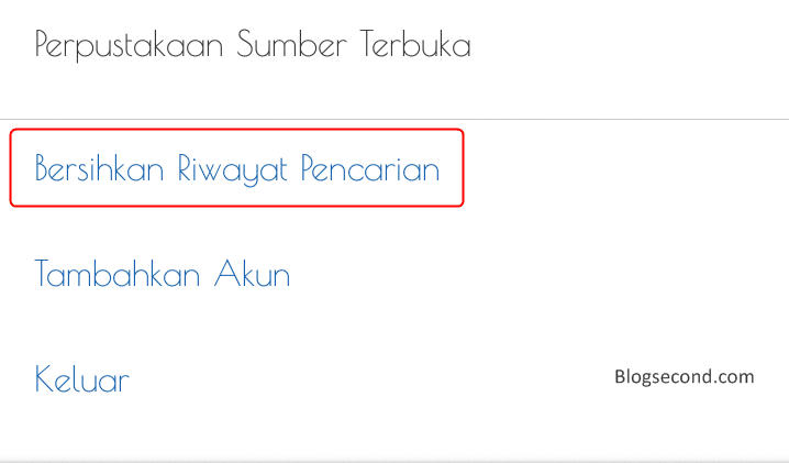 Menghapus Riwayat Pencarian di Instagram