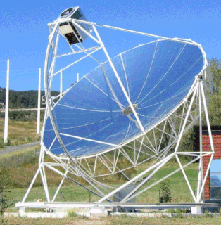 Une centrale solaire thermique à concentration