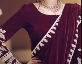 মখমল ব্লাউজ