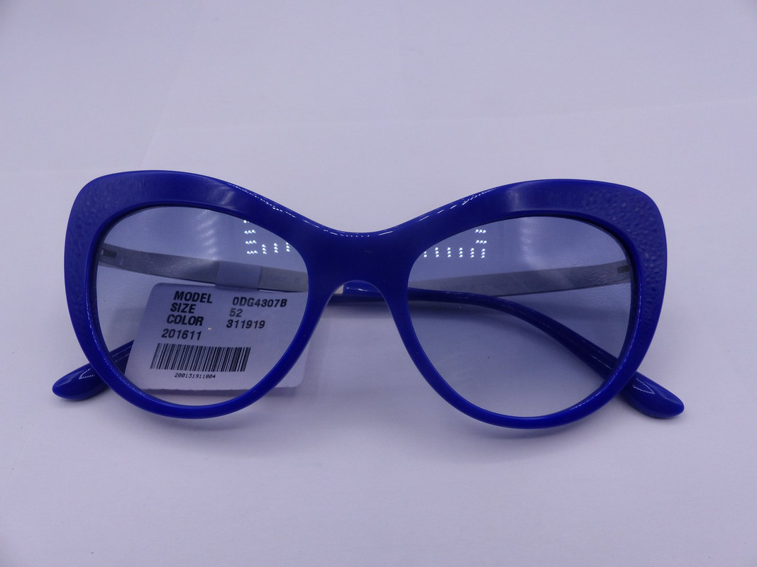 DOLCE & GABBANA DG4307B BLUE 311919 WOMENS SUNGLASSES SIZE 52-18-140