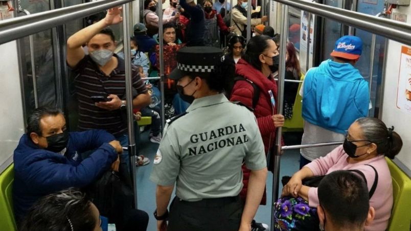 Guardia Nacional en el Metro; Así se distribuyen los elementos en las 190 estaciones