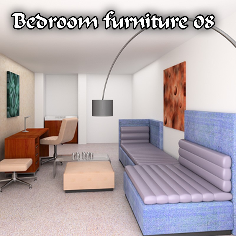 Bedroom Furniture 08 Set