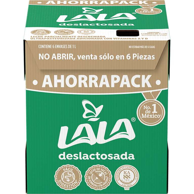 Walmart: 2 Ahorrapack de Lele Lala Deslactosada por $250 Para los que todavía aplican Tu lechita y a dormir Walmart Pick Up 