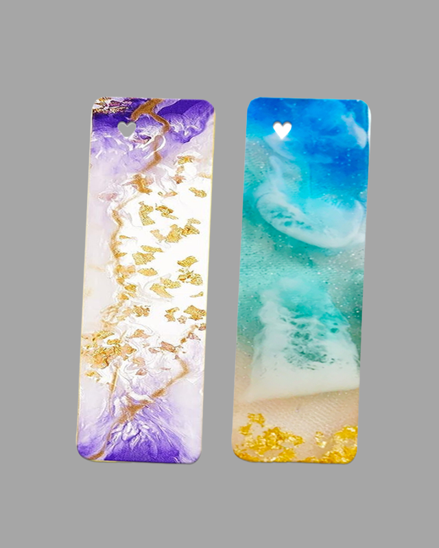 Resin Art on Round Clock DIY Kit