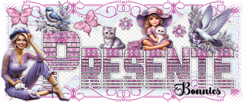 Presente Loving Kittens bonnies