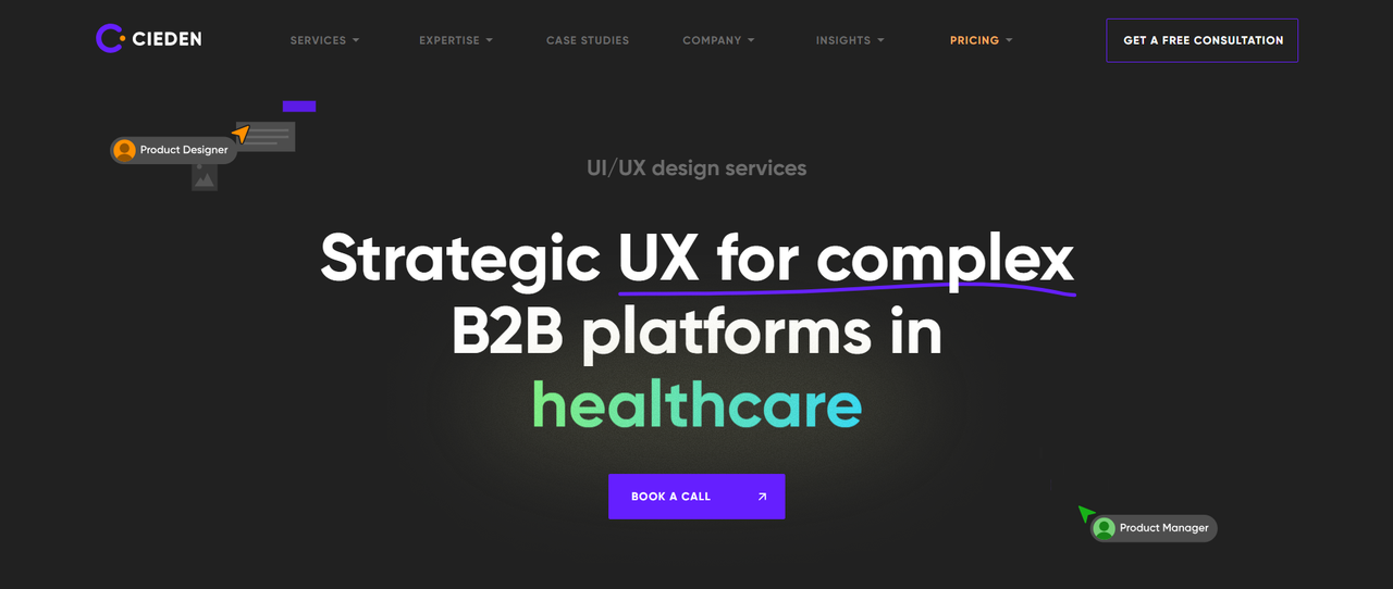 UX Consulting Cieden