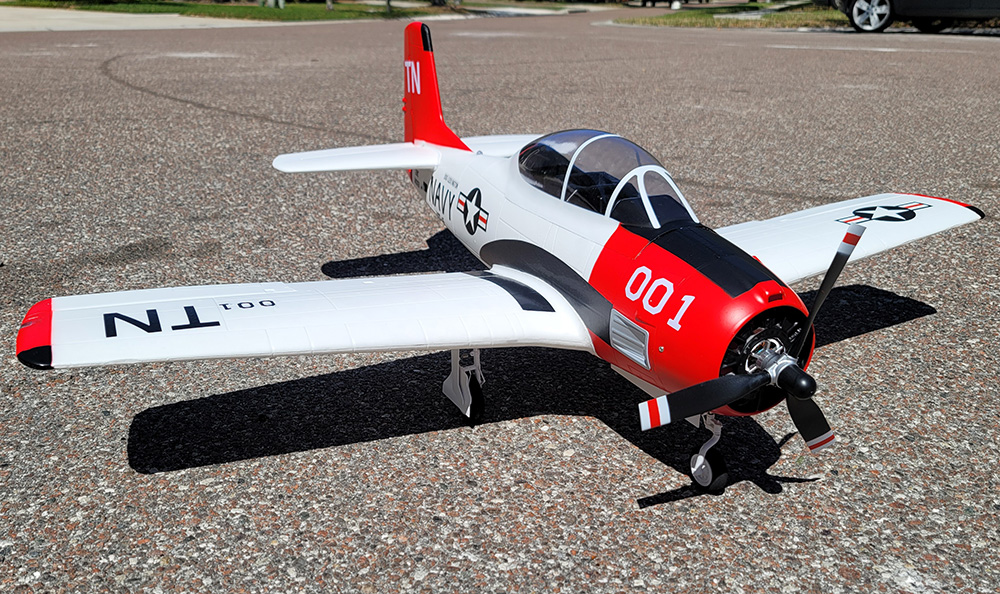 T-28 Trojan (Red & White) - 1
