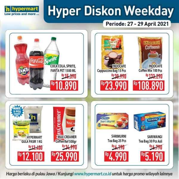 Katalog Promo Hypermart 27-29 April 2021 
