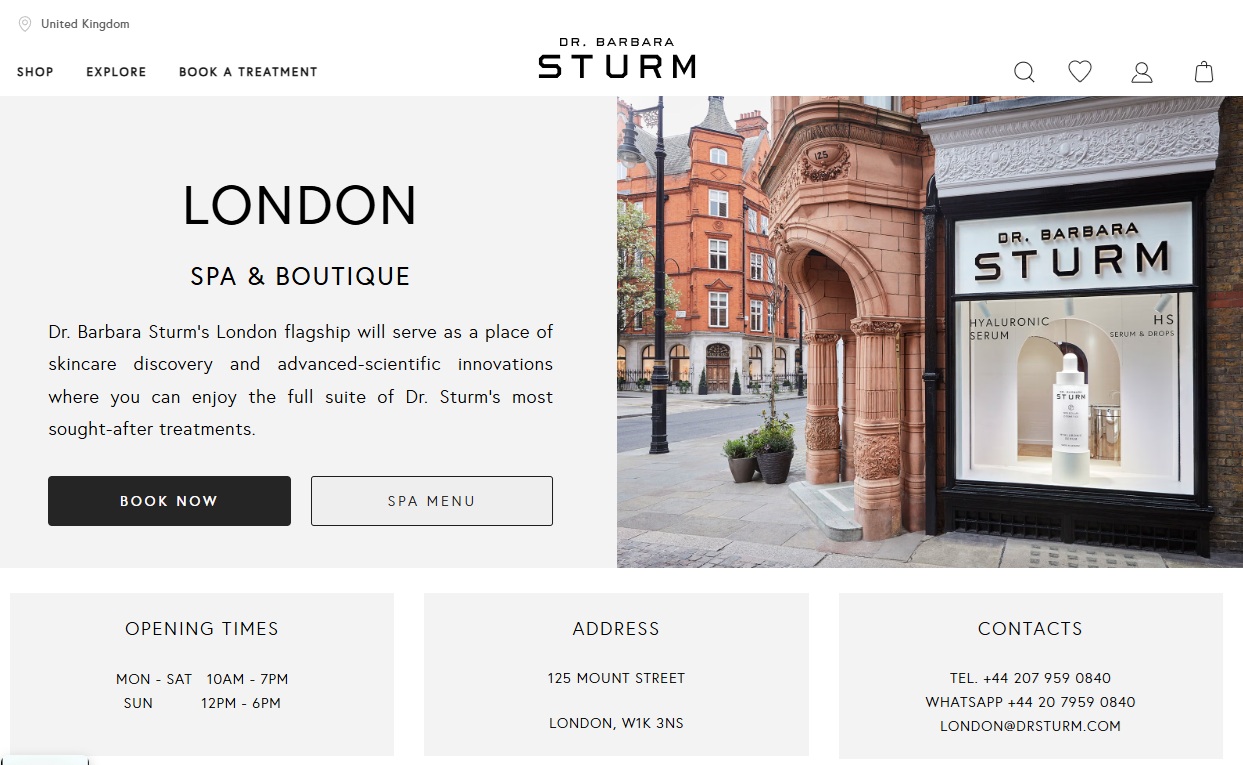 Dr Sam Bunting clinic illustration and dermatology-focused messaging.