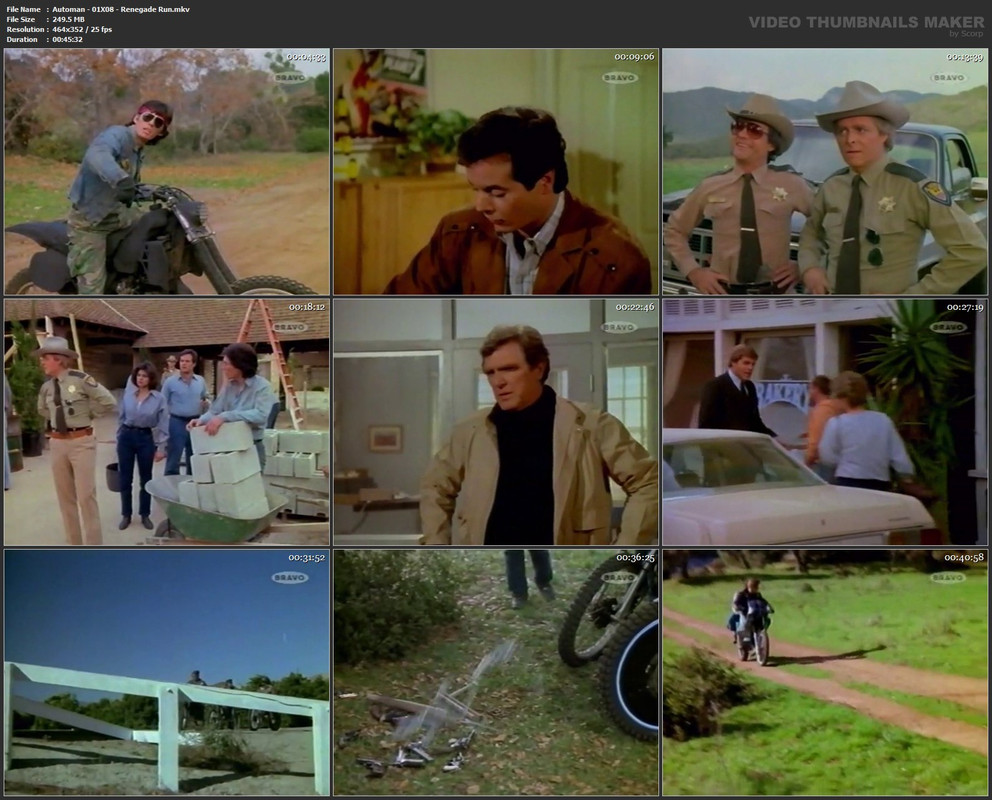 Automan - 01X08 - Renegade Run.mkv