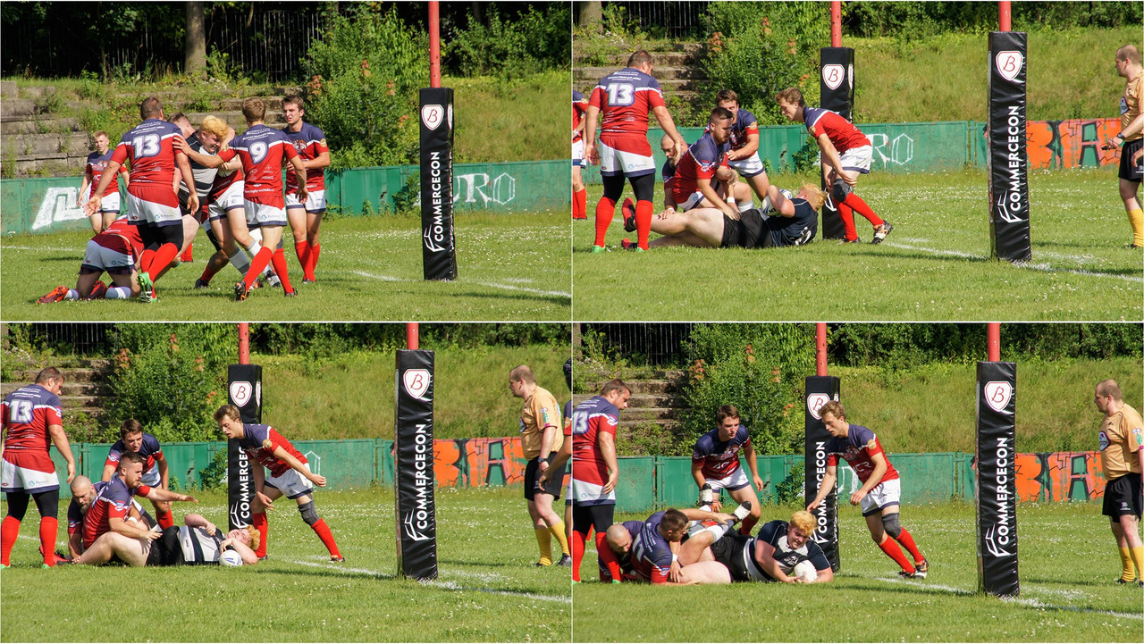 Sroki Łódź Rugby League vs Mad Squirrels Vrchlabí  Rugby League klub 18