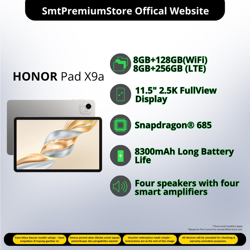 HONOR Pad X9a