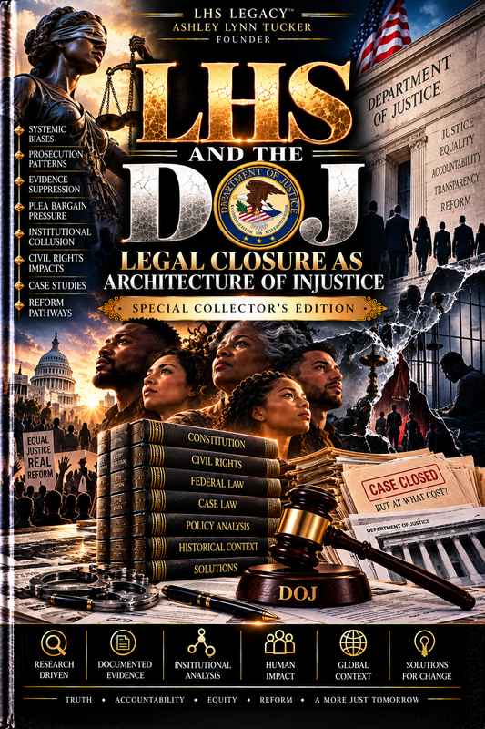 LHS and the DOJ: Legal Closure as Architecture of Injustice