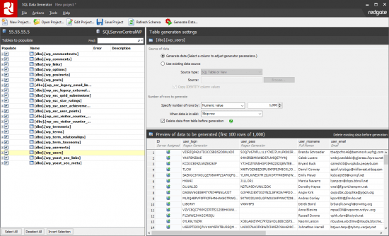 Red Gate SQL Data Generator v4.4.3.3055