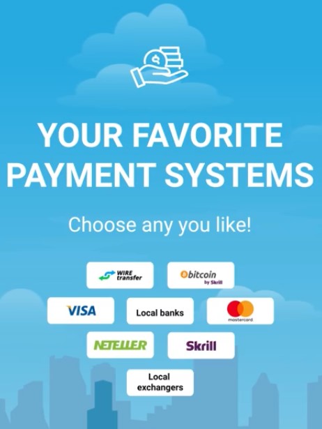 طرق الإيداع و السحب لدى FBS! Payment_System