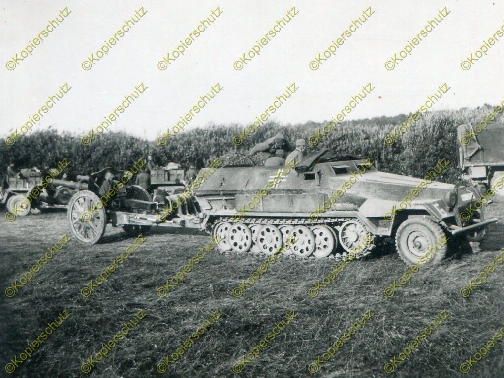 Foto, Wehrmacht, Schützenpanzerwagen, Sdkfz mit 