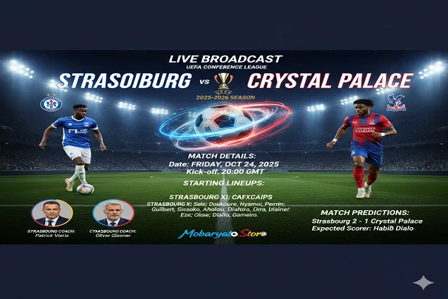 Strasbourg vs Crystal Palace - Conference League