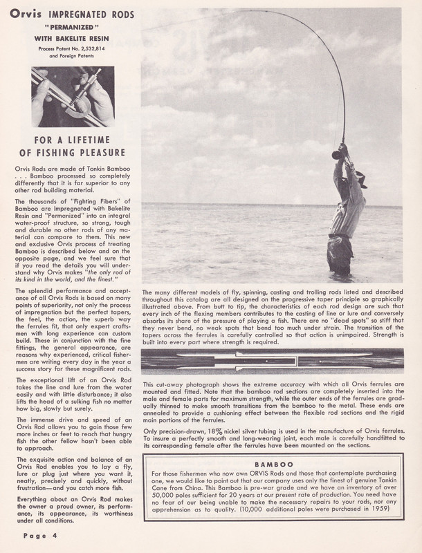Catalog - 1960 page 4 (Impregnated Rods)