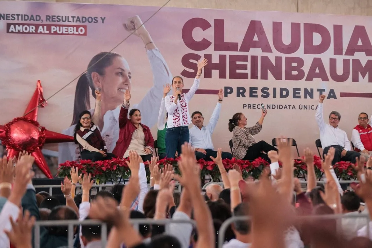 Sheinbaum se compromete a pavimentar calles y regularizar tierras en Los Cabos