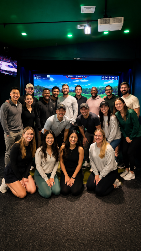 Private group event at Swing Station