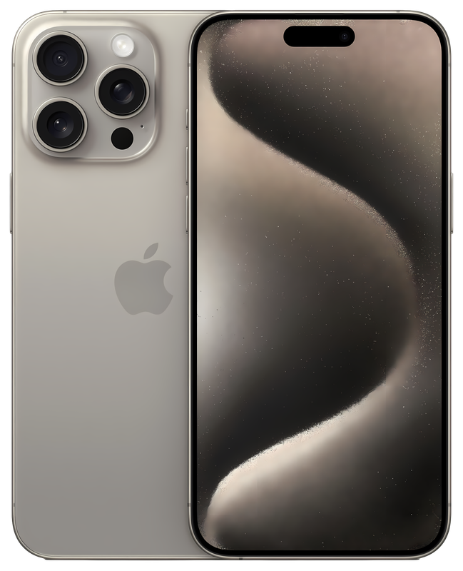 iPhone 15 Pro Max en Titanio Natural