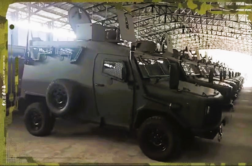 Ecuador entrena tripulaciones para sus blindados David 4x4