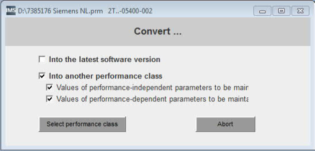 Win-IMS LOHER Dynavert and SINAMICS G180 com software Win-IMS LOHER Dynavert and SINAMICS G180 com software