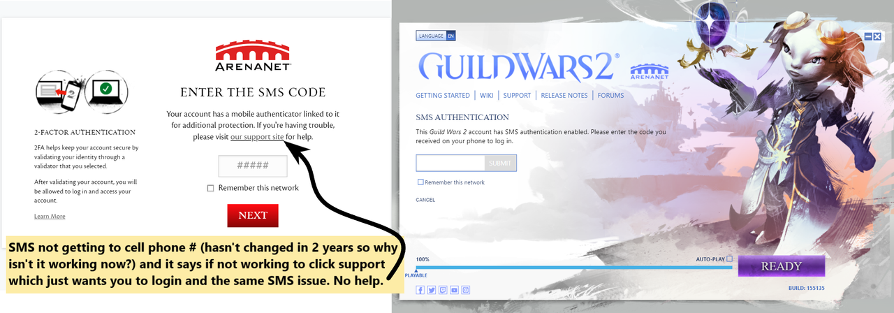 SMS_not_getting_to_cell_through_Lancher_or_account.arena.net