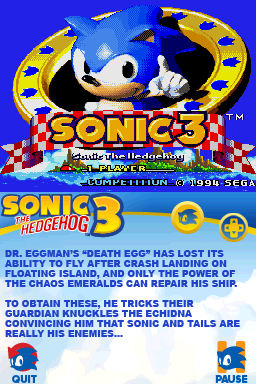 Sonic the Hedgehog 3 (USA) ROM < Genesis ROMs