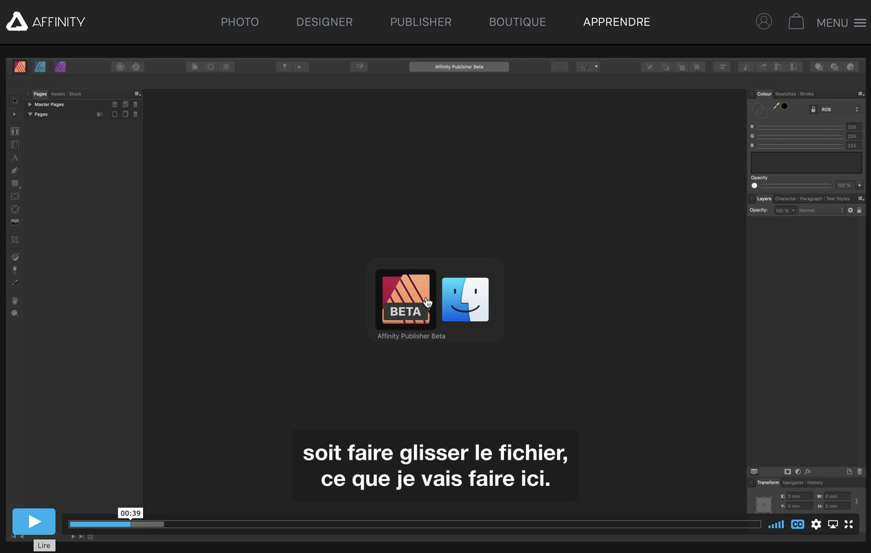ouvrir un fichier raccourcis ?