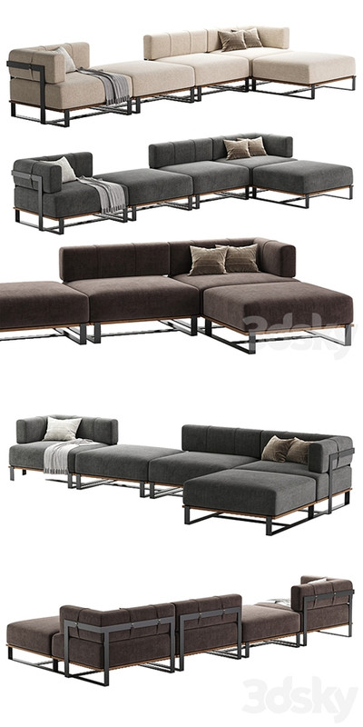 SALIM OUTDOOR SOFA 5 set
