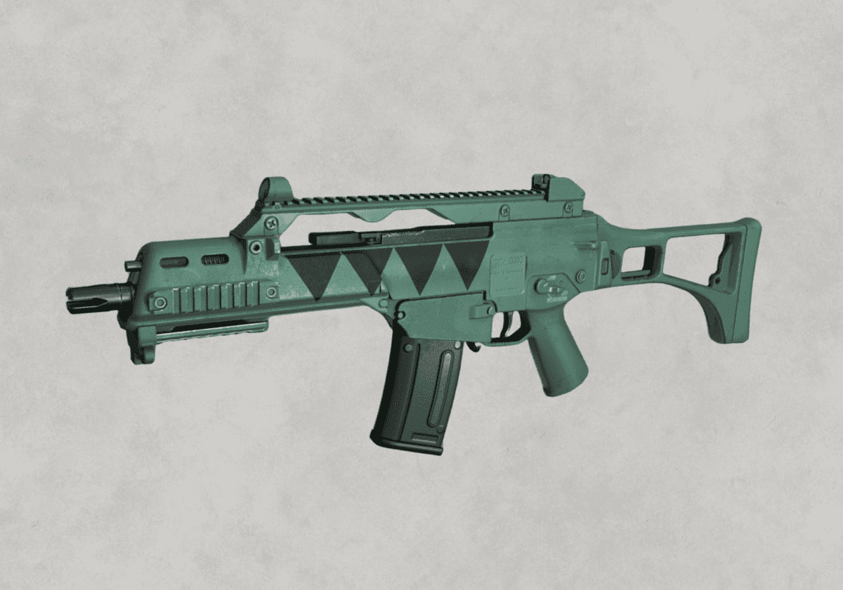 سكن Jungle Prowler لسلاح G36C في ببجي