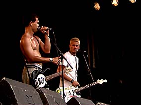 1997-08-23 Hasselt, Belgium - Kempische Steenweg (Pukkelpop-Vans