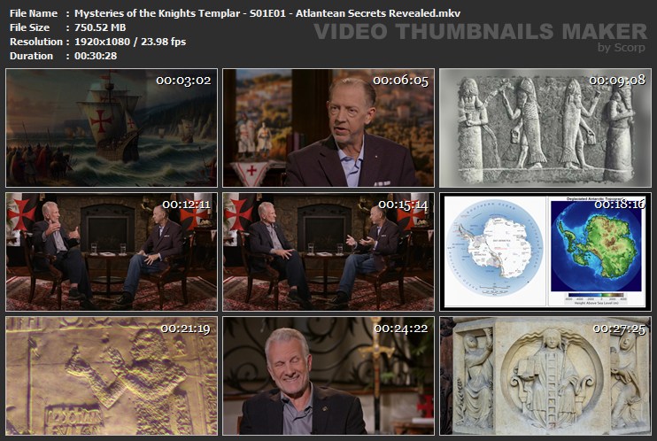 Mysteries of the Knights Templar - S01E01 - Atlantean Secrets Revealed.mkv