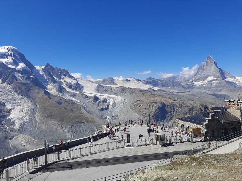 Suiza: nueve días en transporte público. - Blogs de Suiza - Dia 21: Zermatt: Gornergrat (2)
