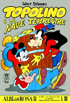 Albi della Rosa 0611 - Topolino e la nave terrestre (1966)