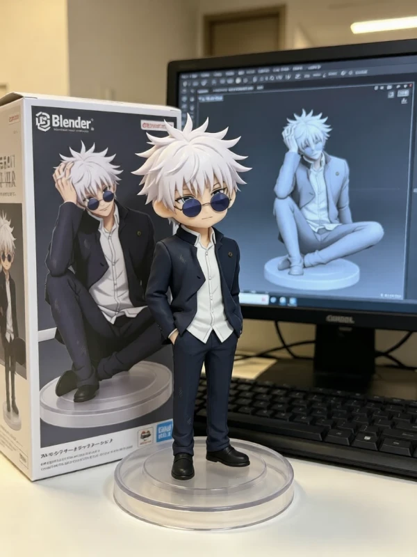 Battle Pose Gojo Chibi